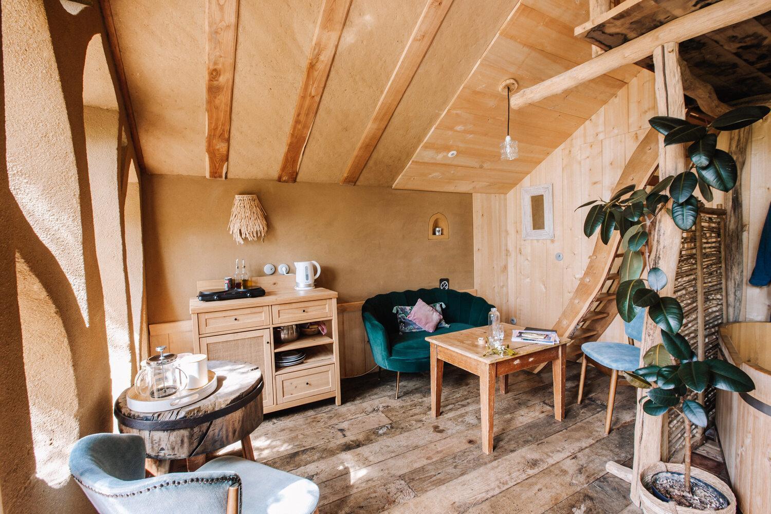 Ecolodge La Belle Verte Lodge Saint-M'herve