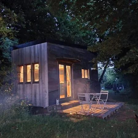 Ecolodge La Belle Verte Saint-M'herve Exterior photo
