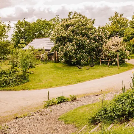Ecolodge La Belle Verte Saint-M'herve Exterior photo